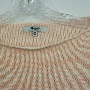 Madewell Sweaters - Madewell Peach Wool Blend Sweater EUC Madewell Sweaters - Madewell Peach Wool Blend Sweater EUC